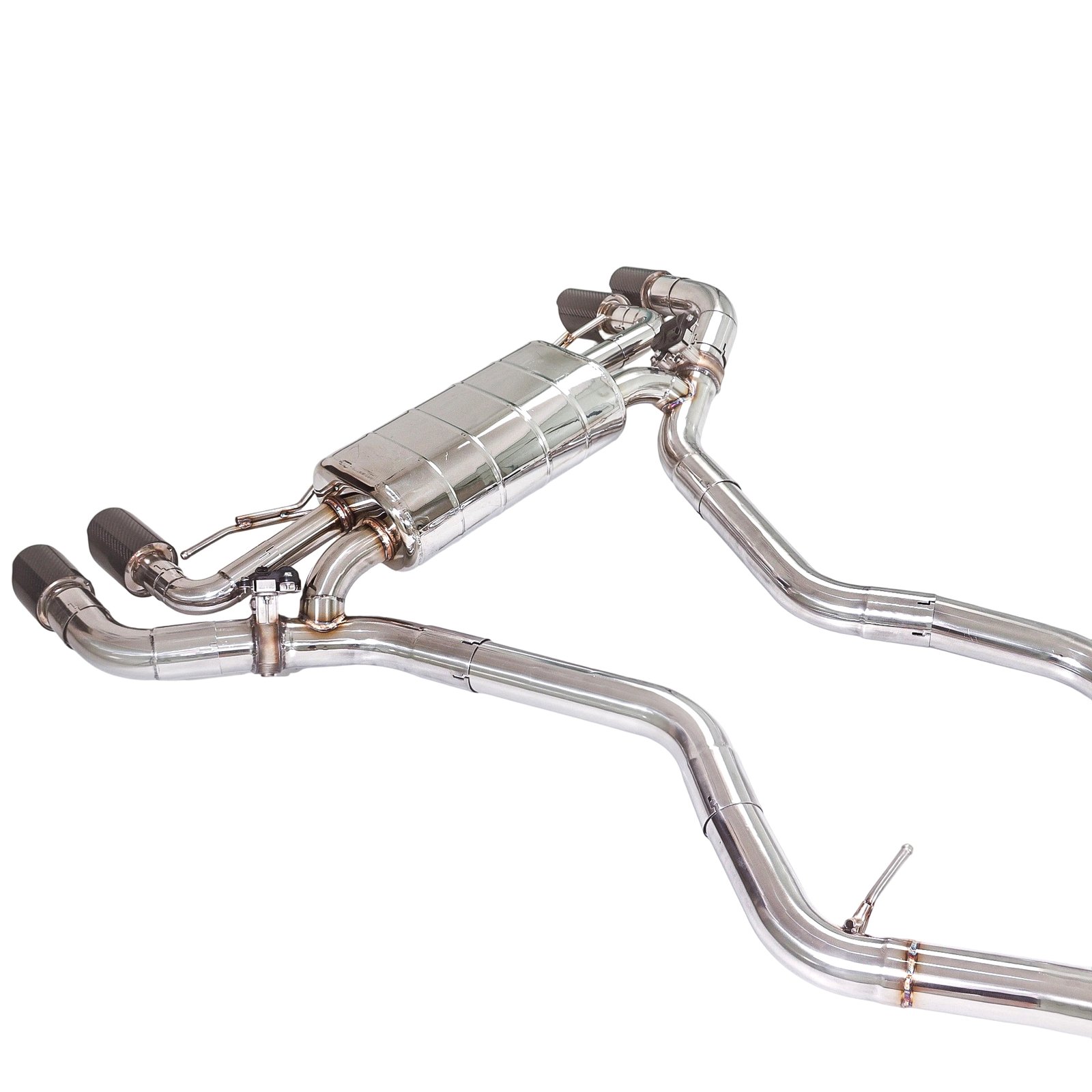 BMW M340i G20 Valved Exhaust System (2019+, 3.0T) | Polished Finish - Image 4