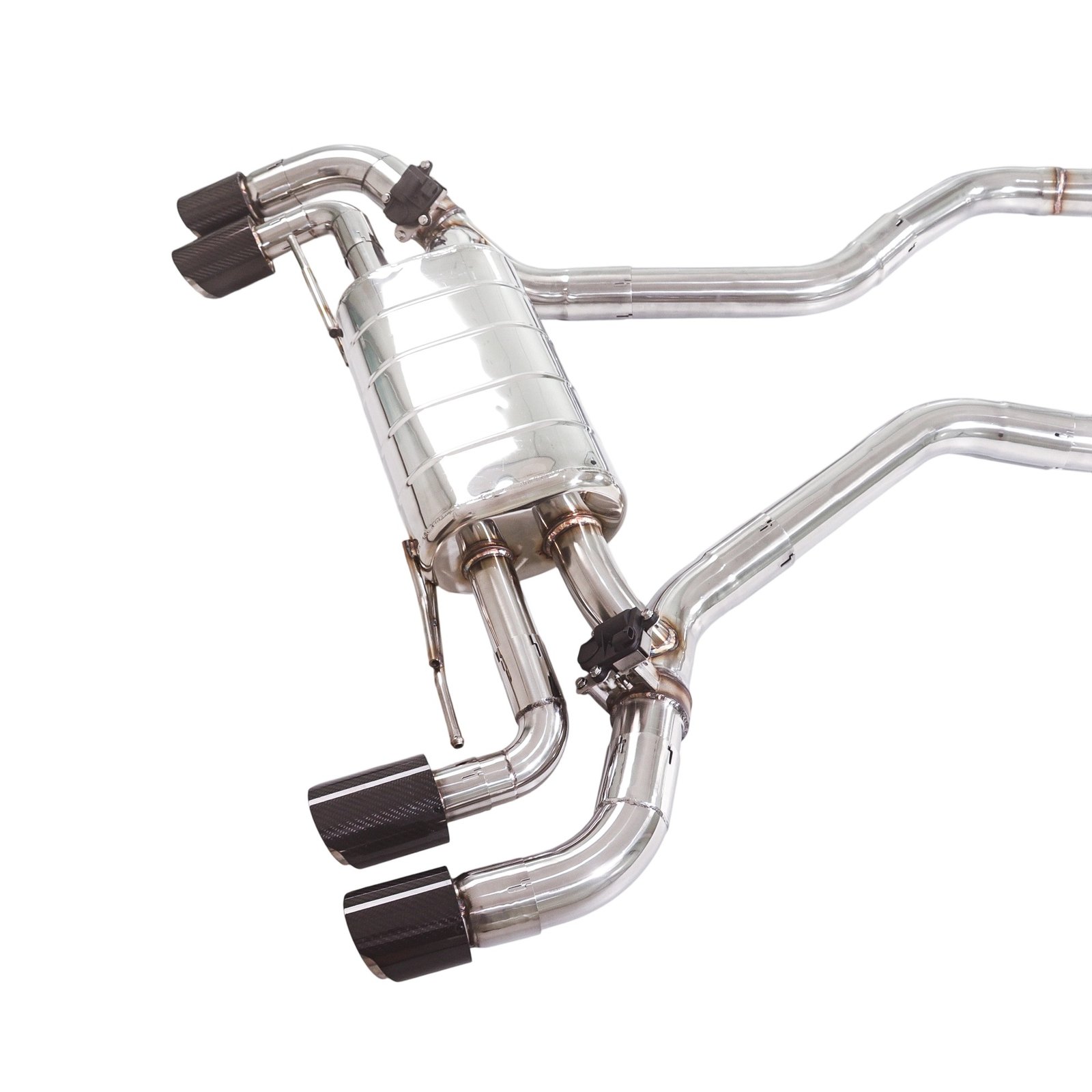 BMW M340i G20 Valved Exhaust System (2019+, 3.0T) | Polished Finish - Image 6