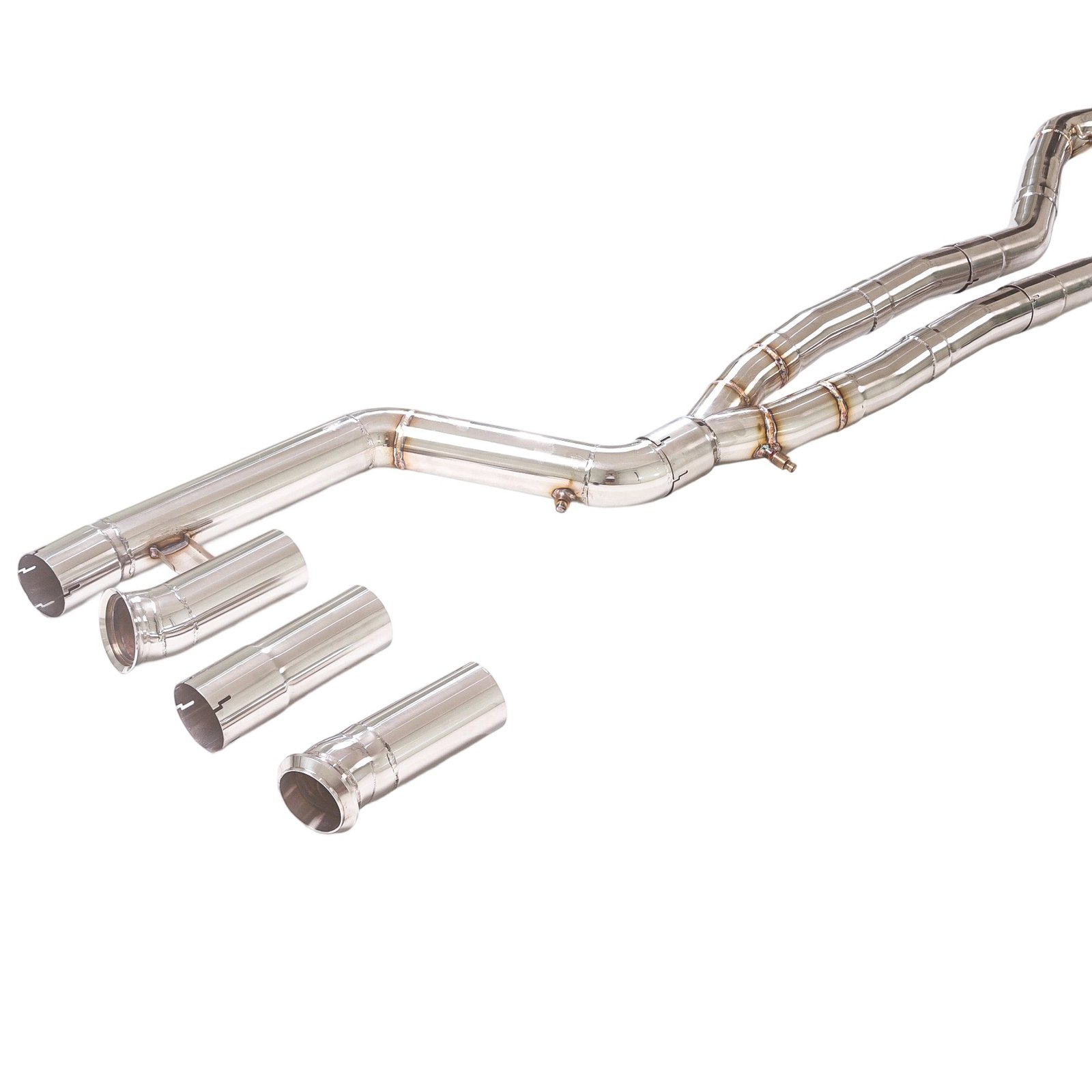 BMW M340i G20 Valved Exhaust System (2019+, 3.0T) | Polished Finish - Image 7