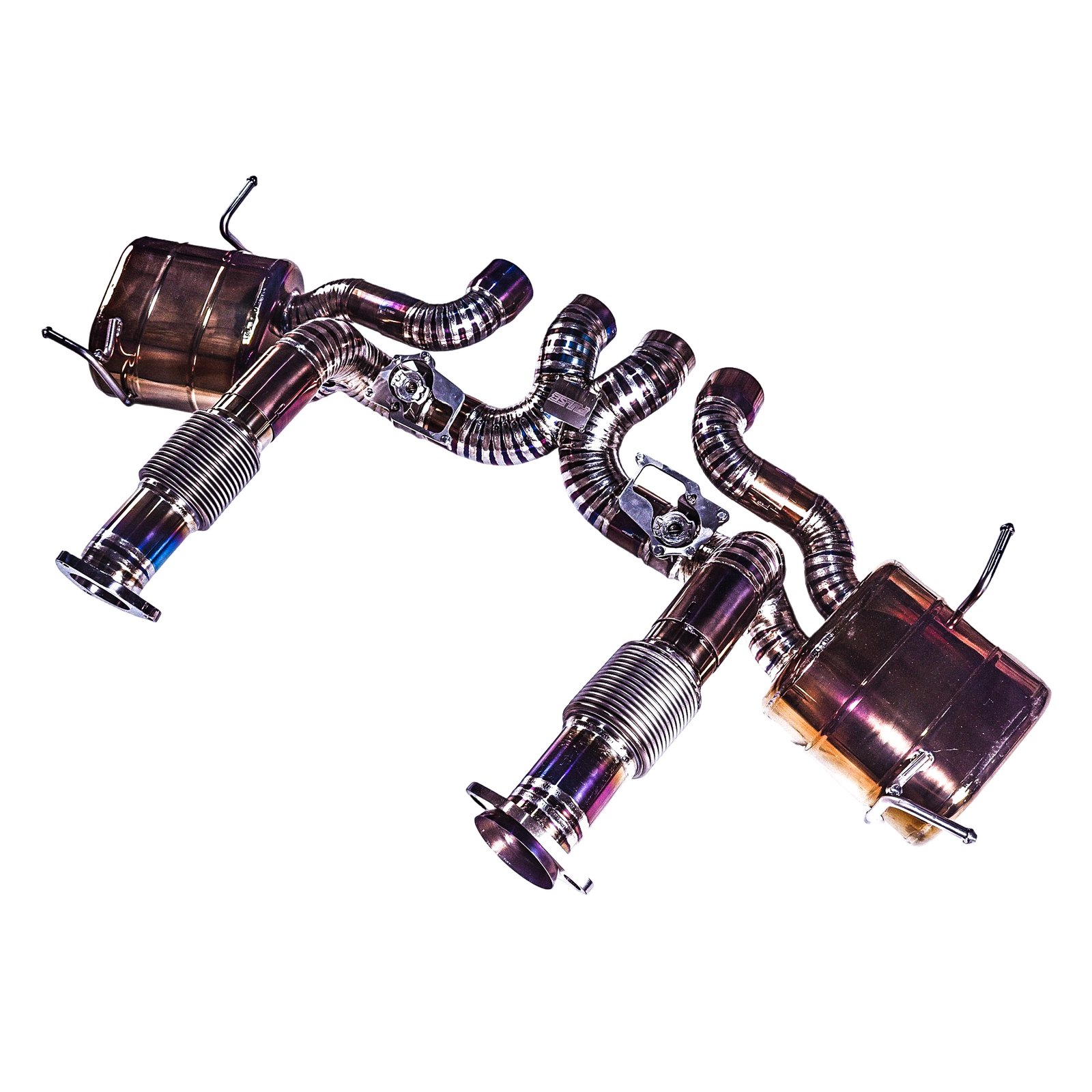 Corvette C8 Z06 5.5L (2020–2024) Titanium Alloy Cat-Back Exhaust Muffler System - Image 4