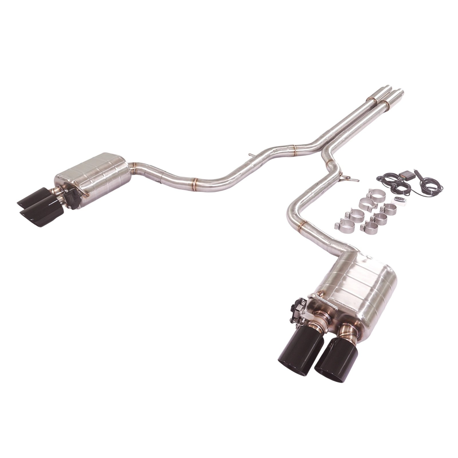 Porsche Panamera 3.6 V6 Valved Exhaust System (2014, Short Wheelbase)